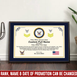 US Navy, E 2 White - Poster With Frame 16x12in (Recommended)