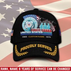 US Coast Guard, E 2 White - Classic Cap