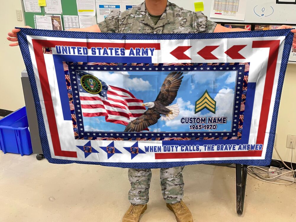 US Army, O 3 Army Captain - Flying Flag 2×3 Feet(60×90 Cm) - Image 2