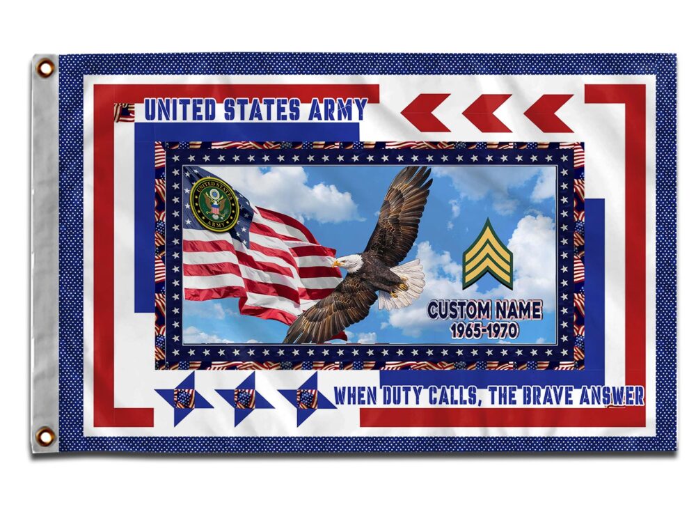 US Army, O 3 Army Captain - Flying Flag 2×3 Feet(60×90 Cm) - Image 3
