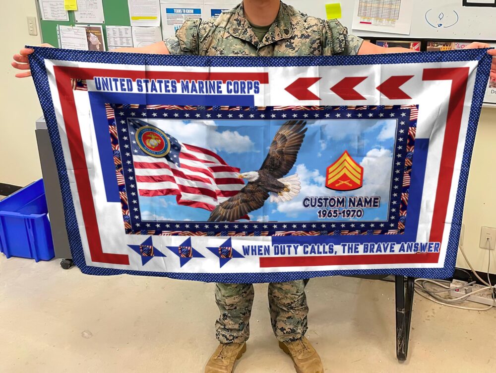 US Marine Corps, O 4 Marines Major - Flying Flag 5×8 Feet(152×244 Cm) - Image 2