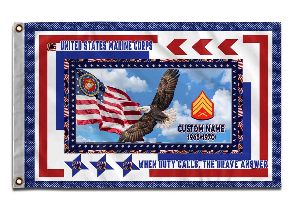 US Marine Corps, O 4 Marines Major - Flying Flag 5×8 Feet(152×244 Cm) - Image 3