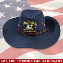 US Coast Guard, E 8 Gold - Cowboy Hat