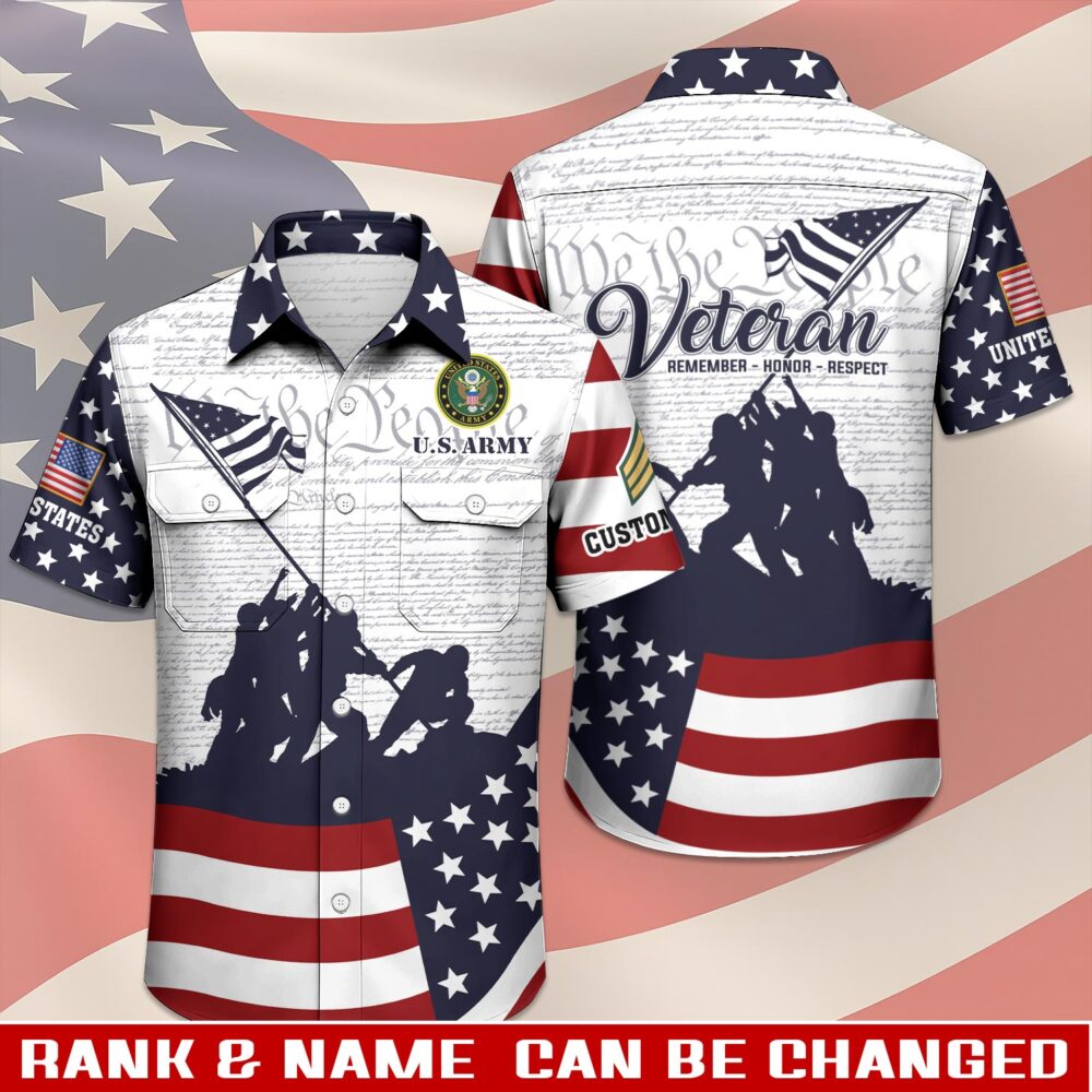 US Army, No One Fights Alone - Cargo Shirt