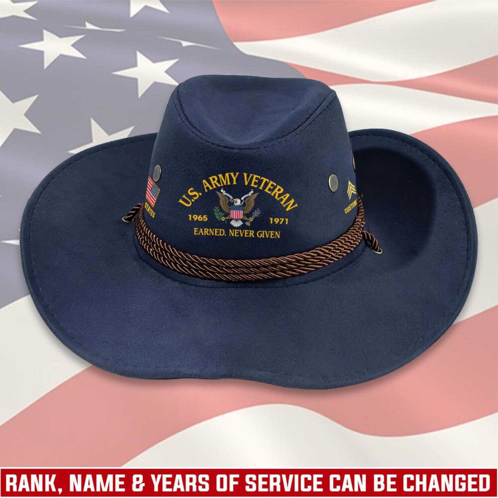 US Army, I Walked The Walk - Cowboy Hat