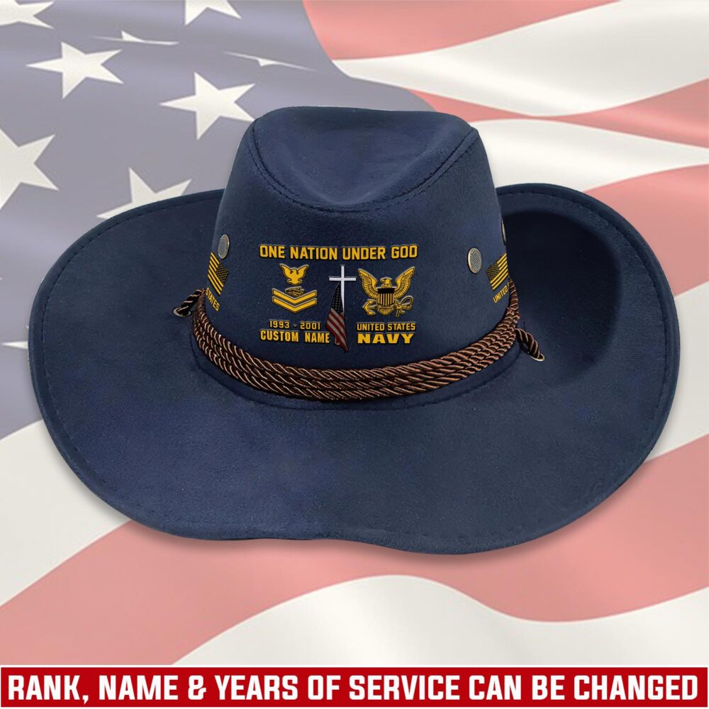 US Navy, The Sea is Ours - Cowboy Hat