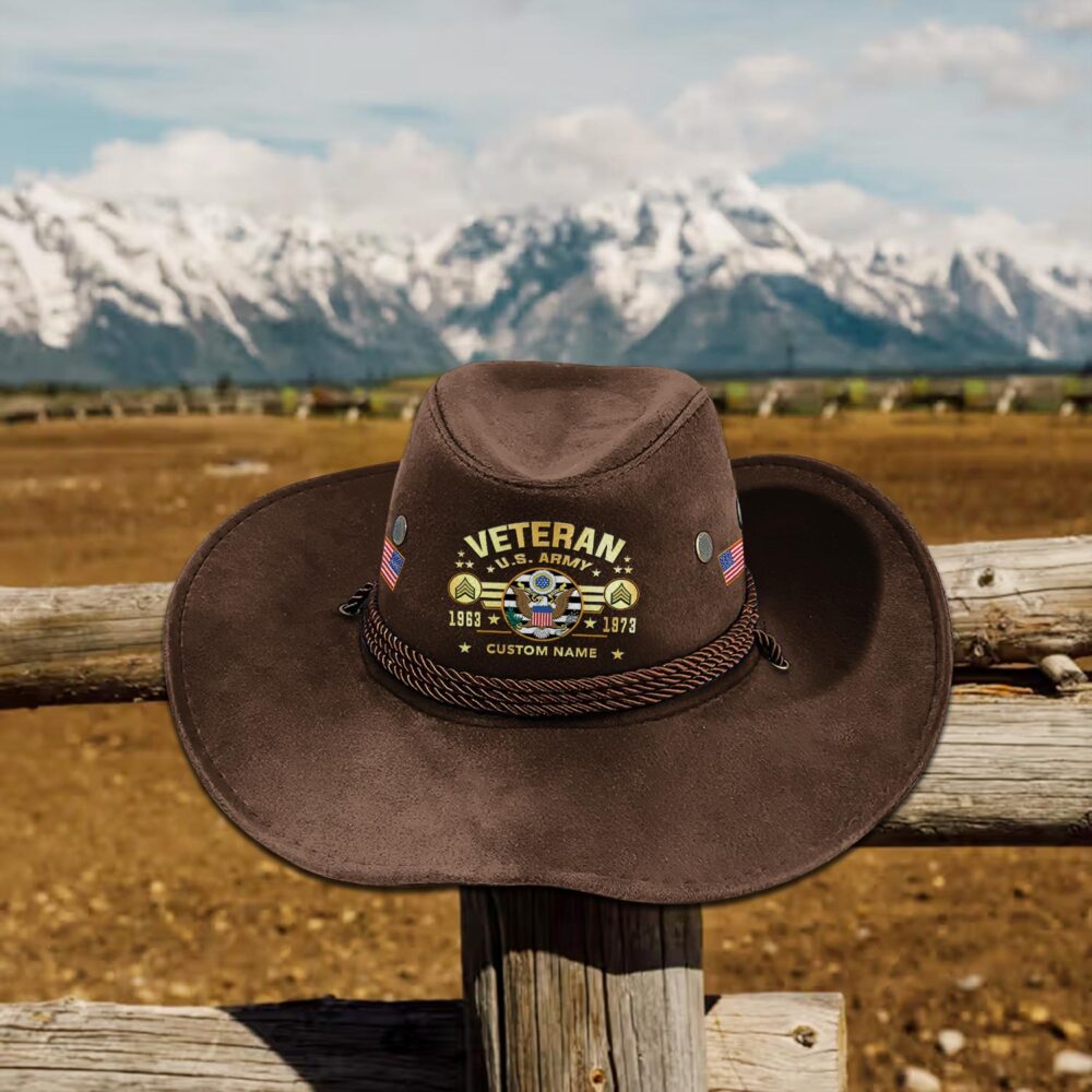 US Army, E 4 Army Corporal - Cowboy Hat - Image 4