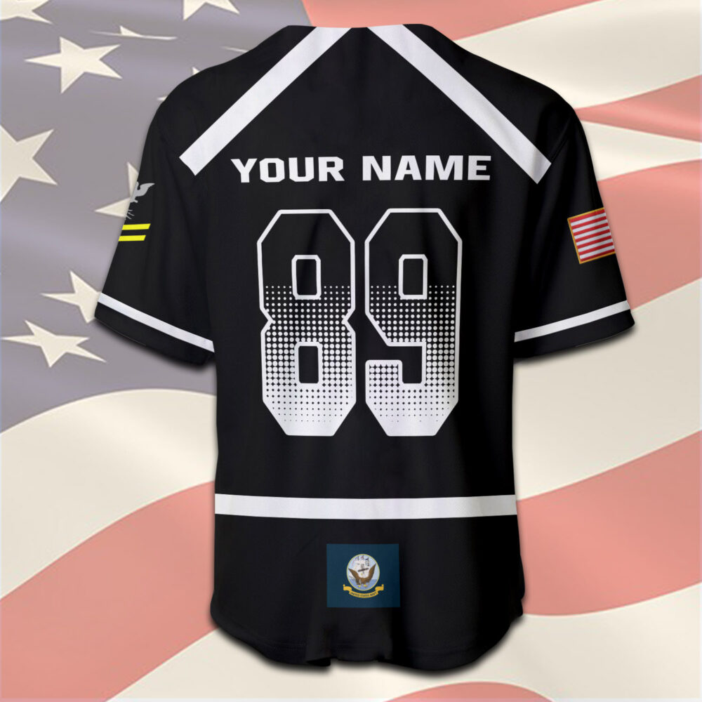 US Navy, Semper Fortis - Baseball Jersey - Image 3