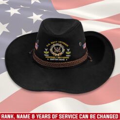 US Navy, E 3 Red - Cowboy Hat