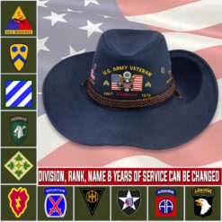 Army Division, All Gave Some, Some Gave All - Cowboy Hat