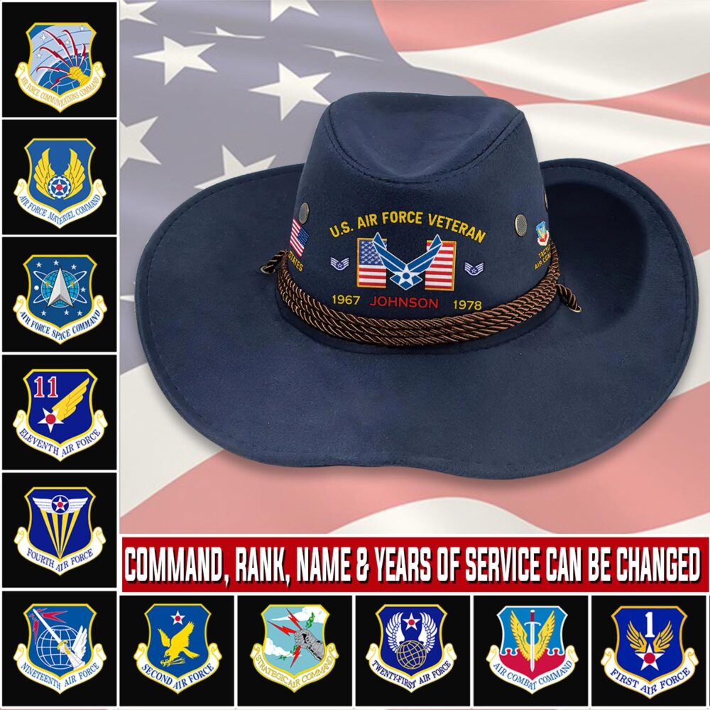 Air Force Command, O 5 Air Force Lieutenant Colonel - Cowboy Hat