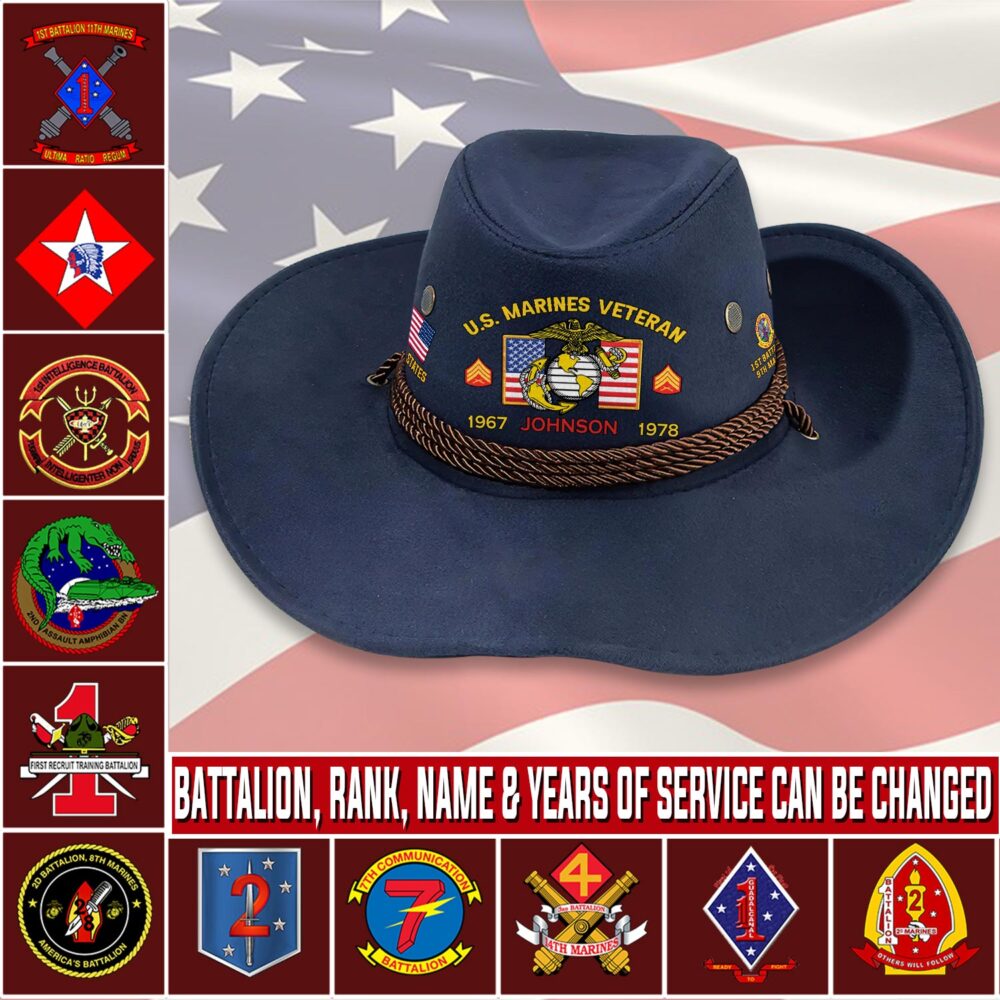 Marines Battalions, Defender of Freedom - Cowboy Hat