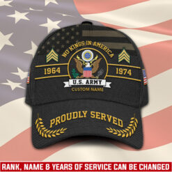 US Army, Honor, Duty, Service - Classic Cap
