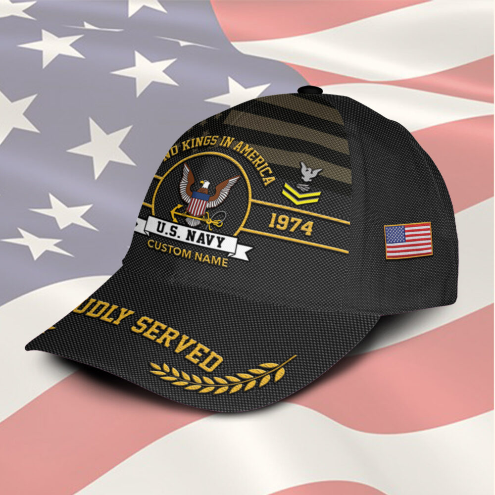 US Navy, Duty, Honor, Country - Classic Cap - Image 2