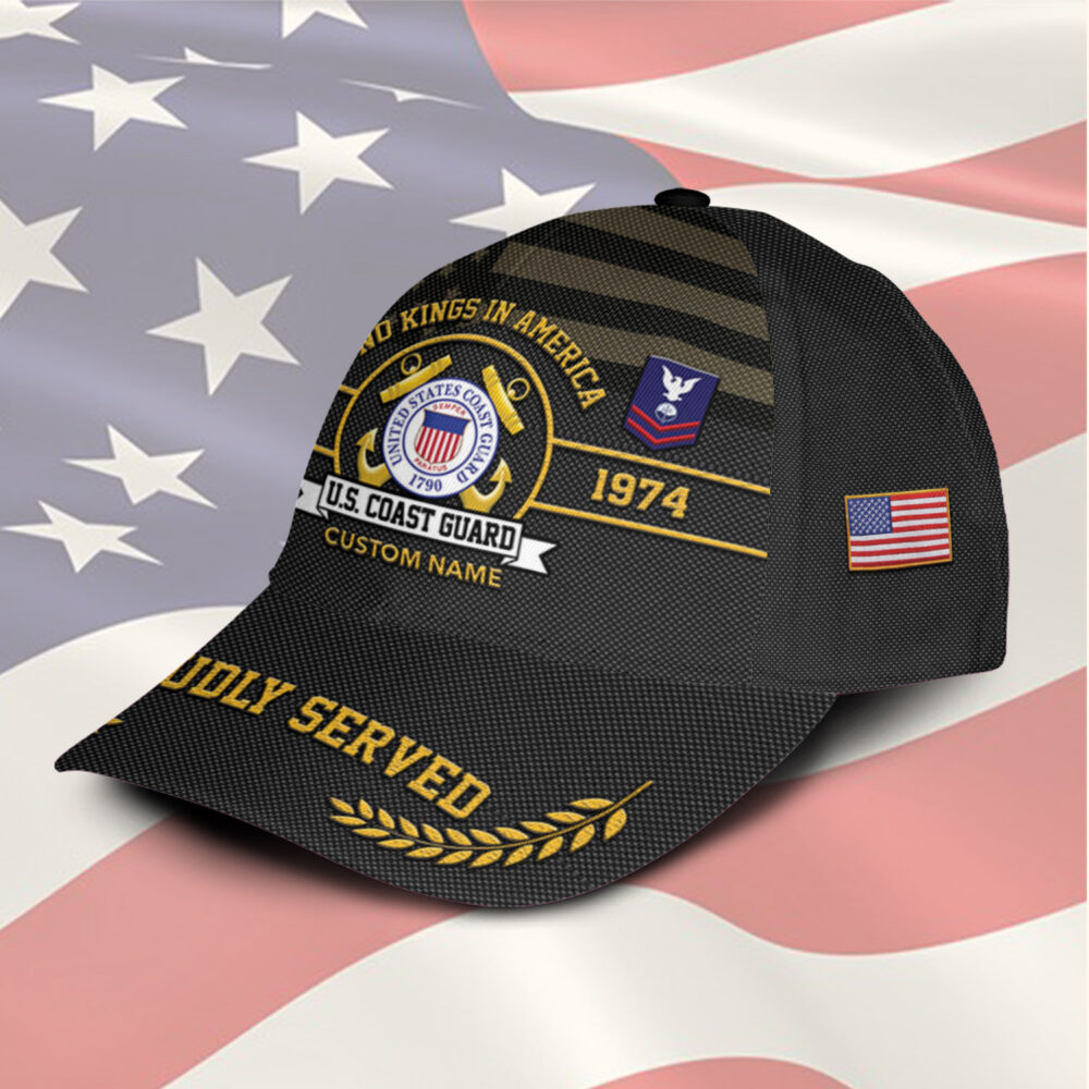 US Coast Guard, Honoring All Who Served - Classic Cap - Image 2