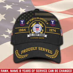 US Coast Guard, Honoring All Who Served - Classic Cap