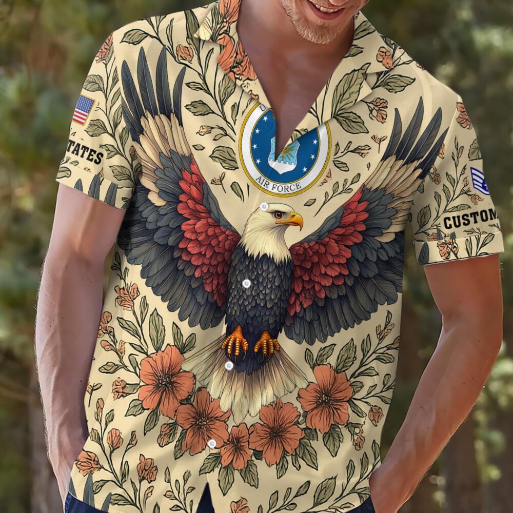 US Air Force , E 3 Air Force Airman First Class - Hawaii Shirt - Image 2