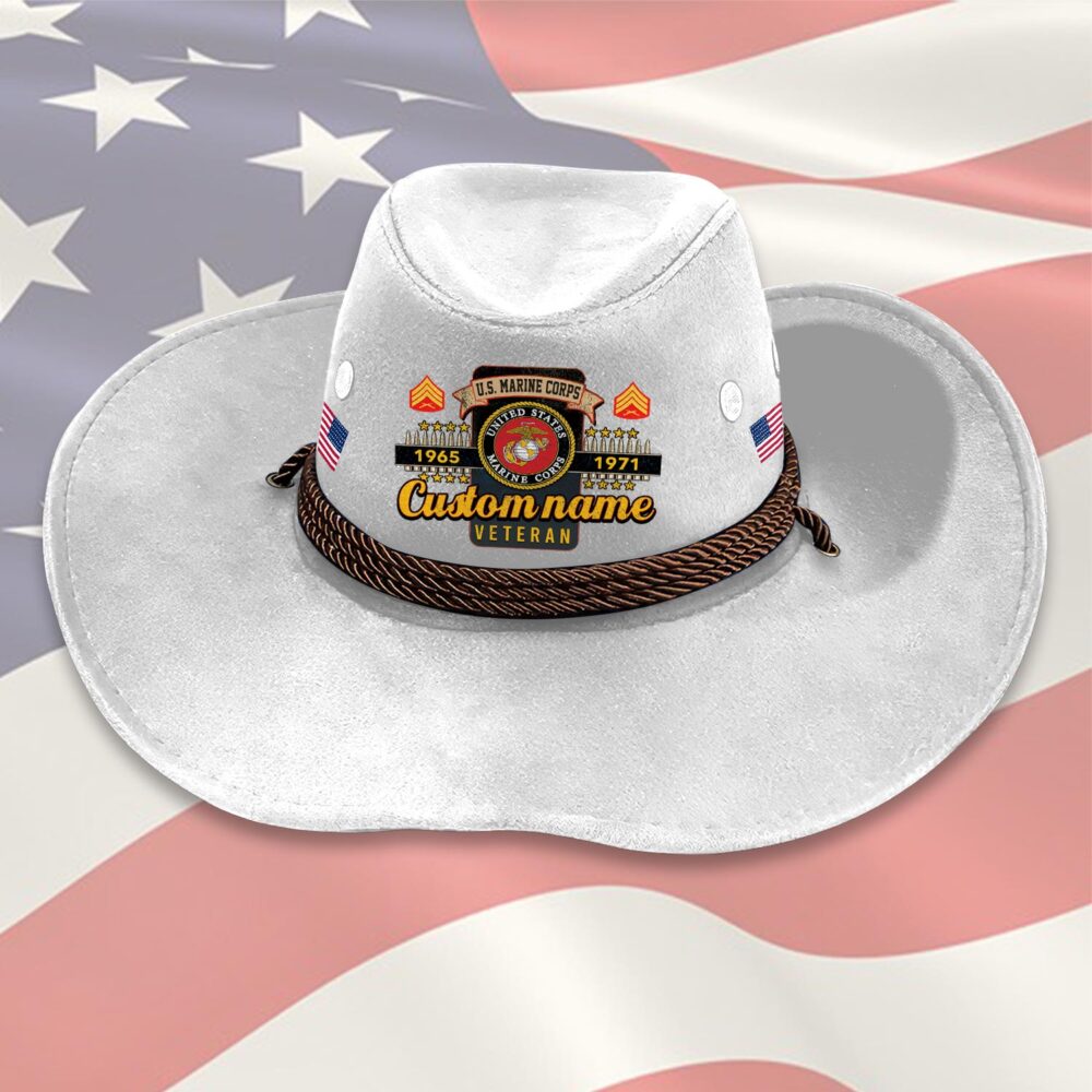 US Marine Corps, Lest We Forget - Cowboy Hat - Image 6