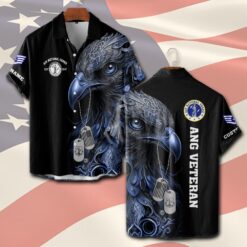 Air National Guard, E 9 Air Force Chief Master Sergeant - Short Sleeve Button Shirt