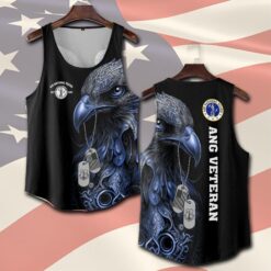Air National Guard, O 3 Air Force Captain - Tank-Top