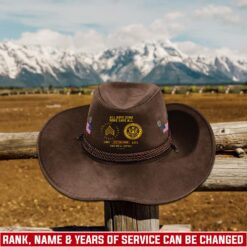 US Army, O 2 Army First Lieutenant - Cowboy Hat