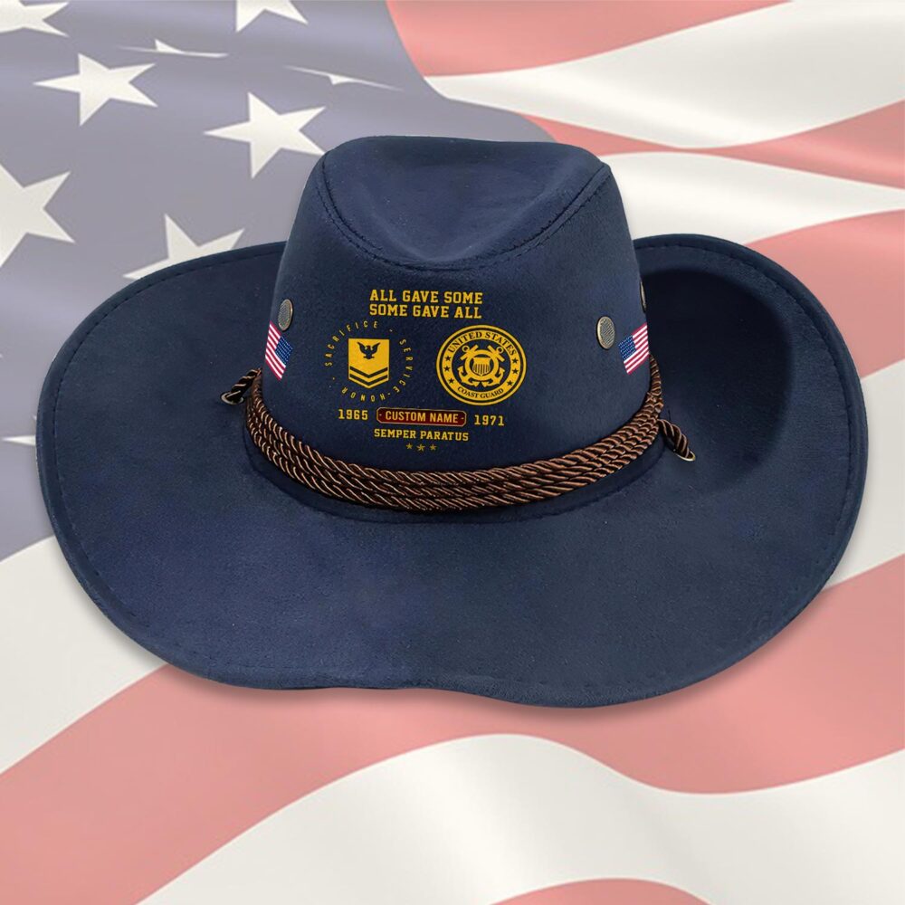 US Coast Guard, No One Gets Left Behind - Cowboy Hat - Image 4