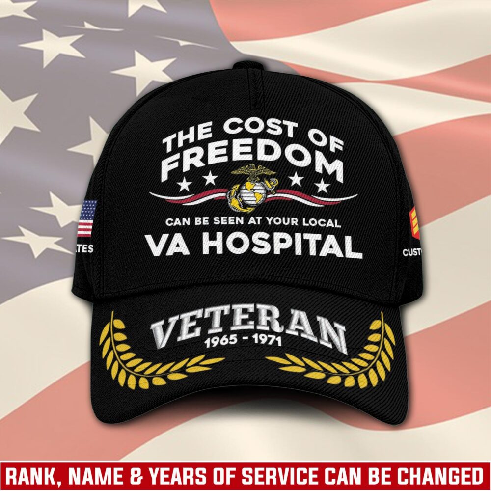 US Marine Corps, Freedom Isn't Free - Classic Cap