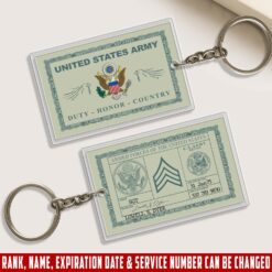 US Army - Acrylic Keychain