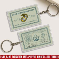 US Marine Corps - Acrylic Keychain