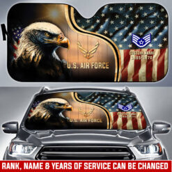 US Air Force , O 4 Air Force Major - Car Sun Shade