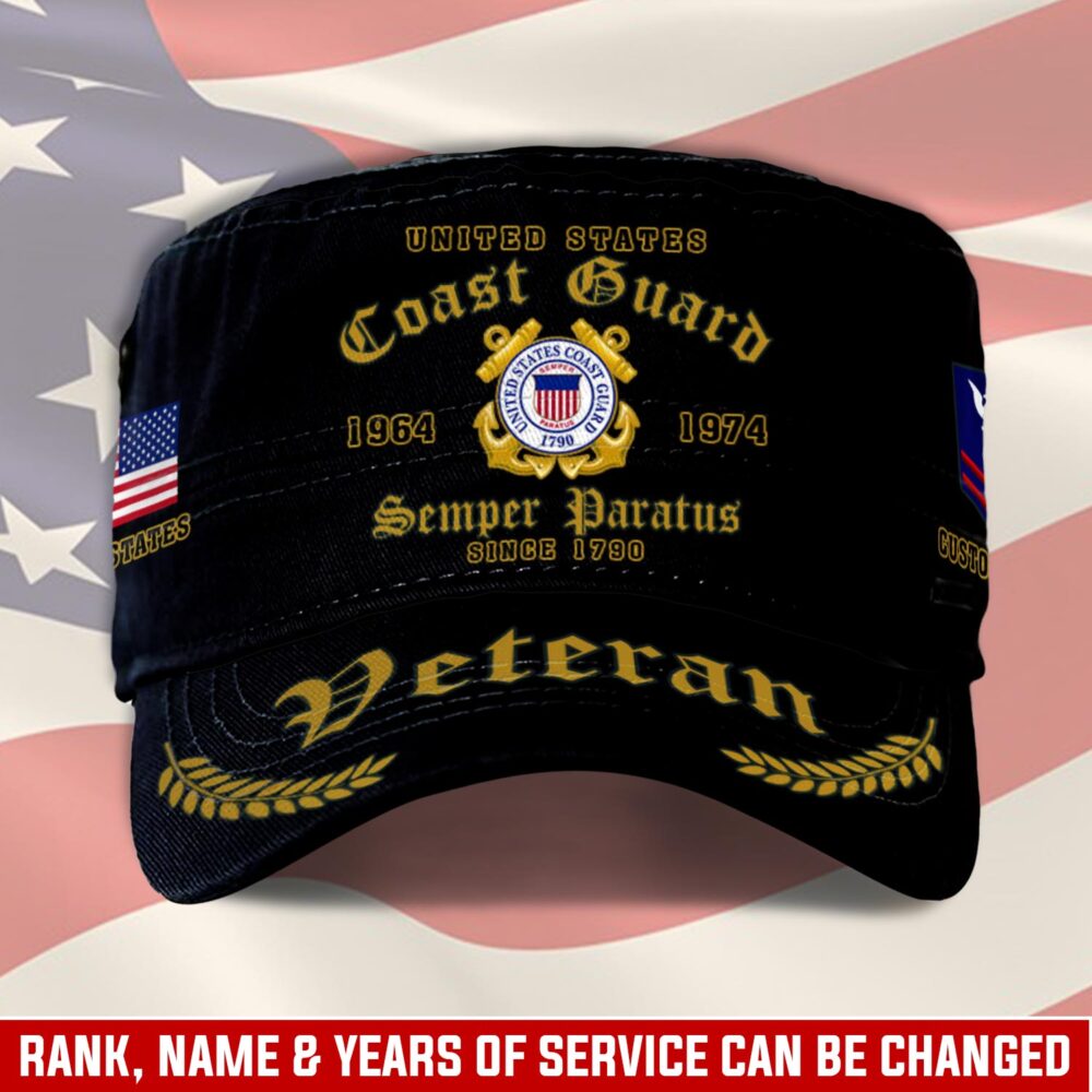 US Coast Guard, E 2 Blue - Military Cap