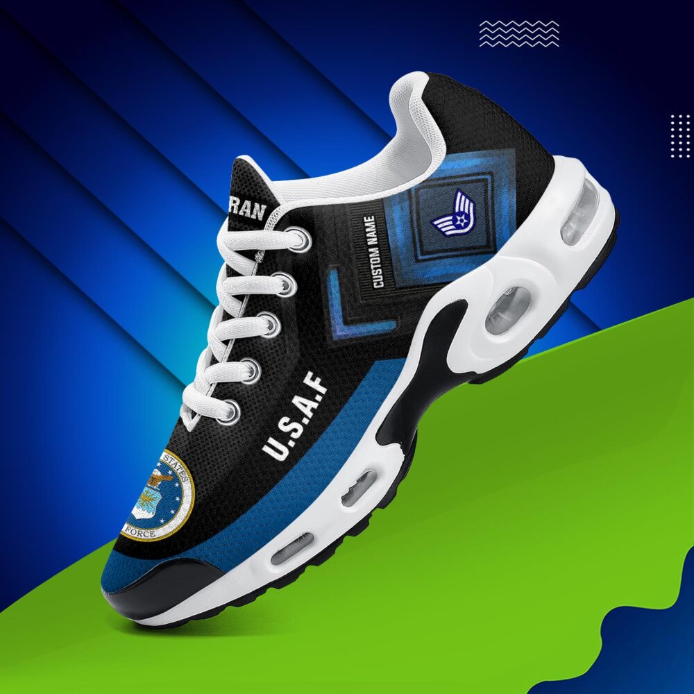 US Air Force , Proud Veteran - Air Max Plus Shoes - Image 2