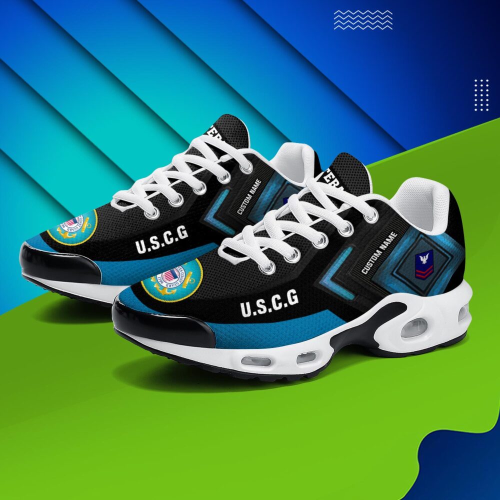 US Coast Guard, Remember - Honor - Respect - Air Max Plus Shoes - Image 3