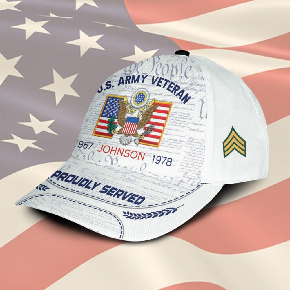 US Army, E 4 Army Corporal - Classic Cap - Image 2