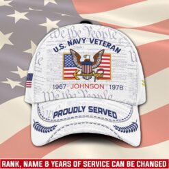 US Navy, By Sea, Air and Land - Classic Cap