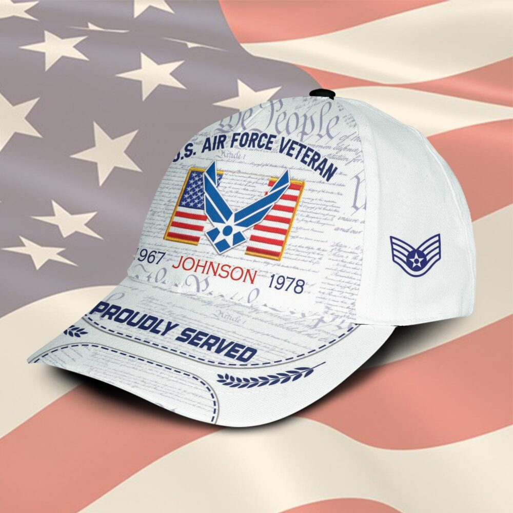 US Air Force, E 9 Air Force Command Chief Master Sergeant - Classic Cap - Image 2
