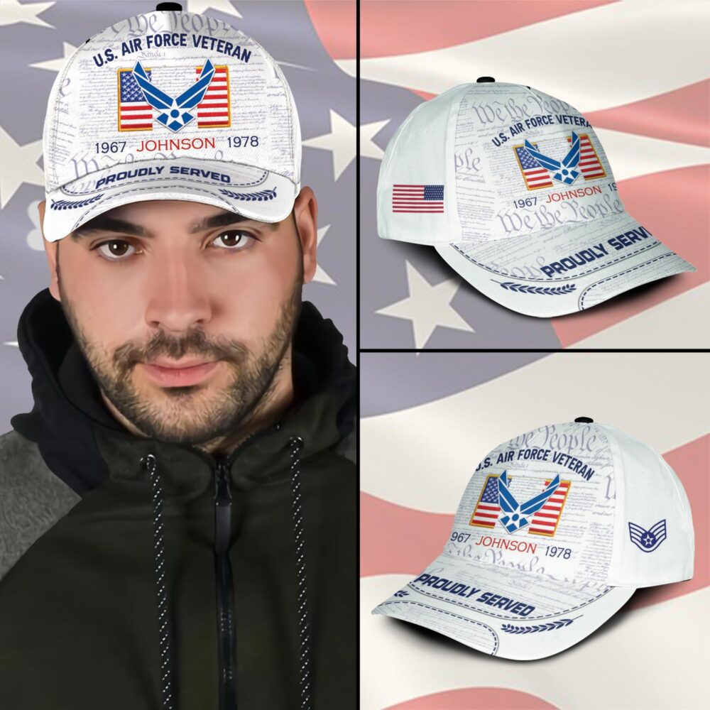 US Air Force, E 9 Air Force Command Chief Master Sergeant - Classic Cap - Image 3