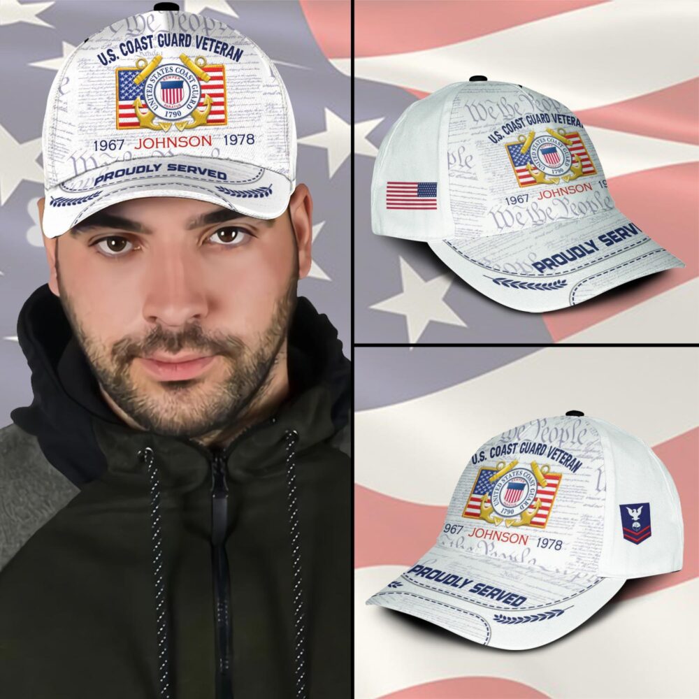 US Coast Guard, E 3 Blue - Classic Cap - Image 3