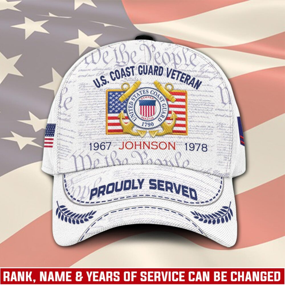 US Coast Guard, E 3 Blue - Classic Cap