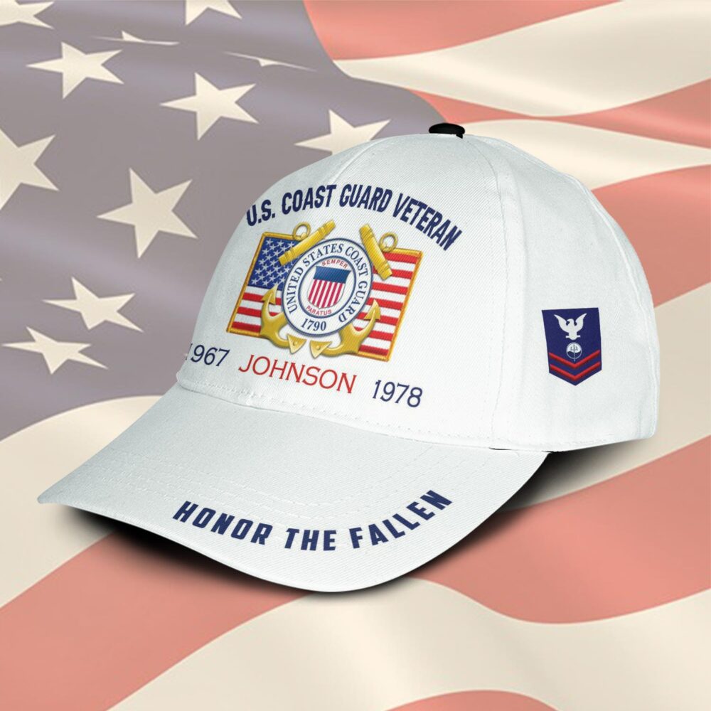 US Coast Guard, E 3 Red - Classic Cap - Image 2