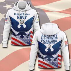 US Navy, E 5 Red - Hoodie