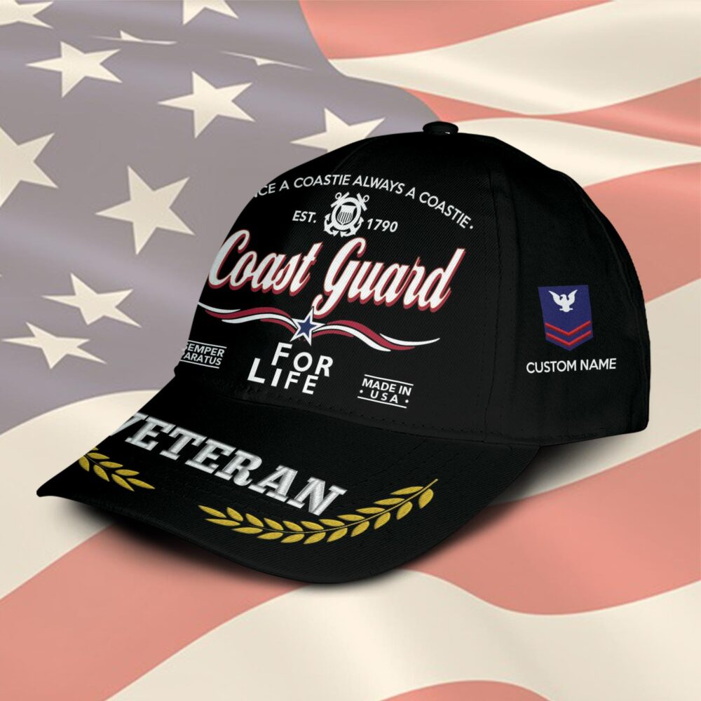 US Coast Guard, Honoring All Who Served - Classic Cap - Image 2