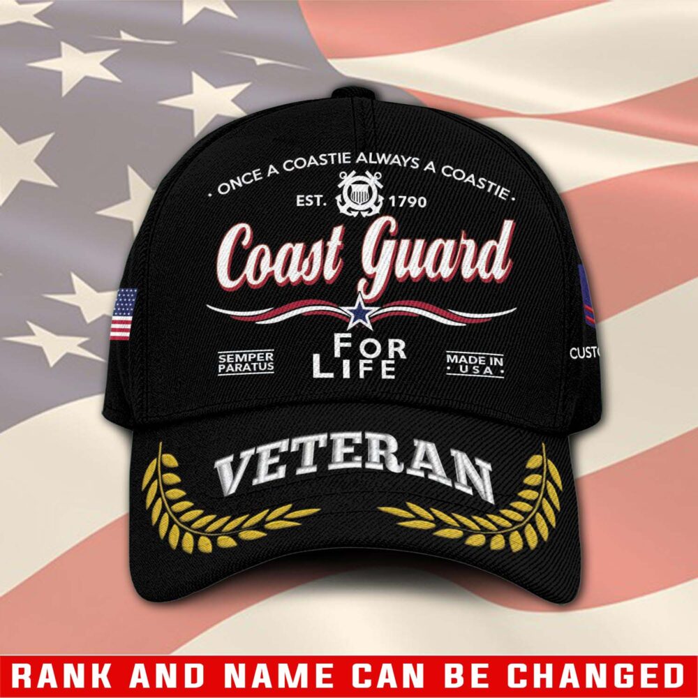 US Coast Guard, Honoring All Who Served - Classic Cap