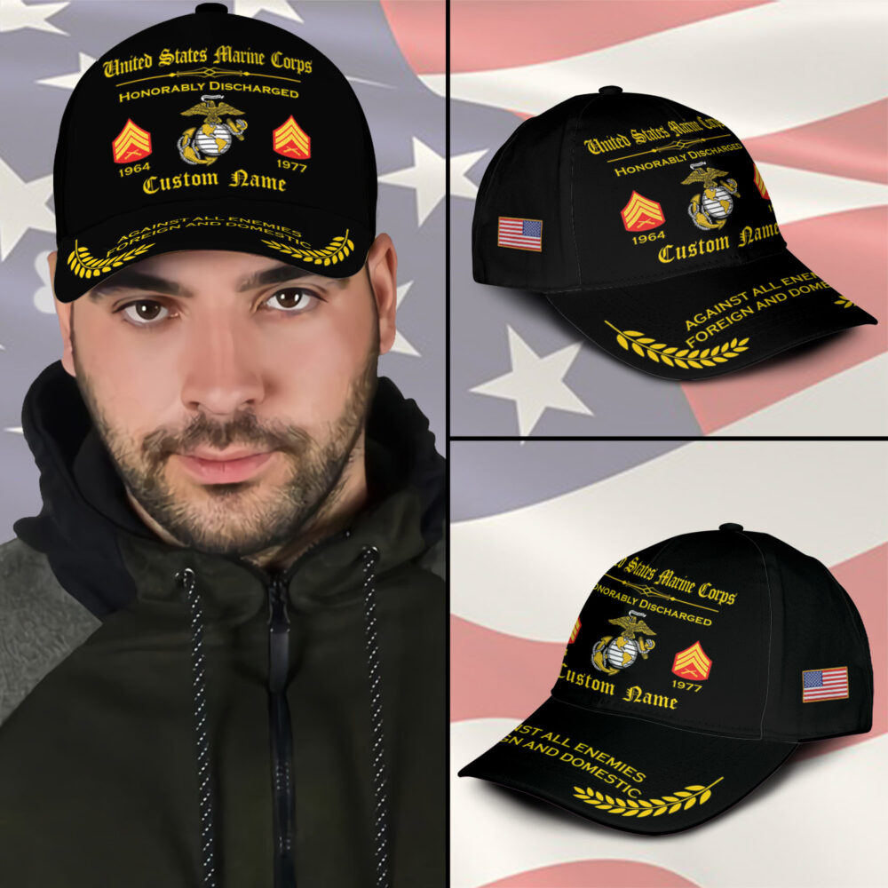 US Marine Corps, W 4 Marines Chief Warrant Officer 4 - Classic Cap - Image 3