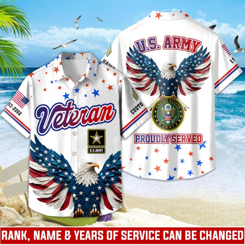 US Army, No One Fights Alone - Hawaii Shirt