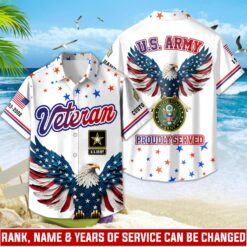 US Army, No One Fights Alone - Hawaii Shirt