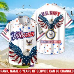 US Navy, Duty, Honor, Country - Hawaii Shirt