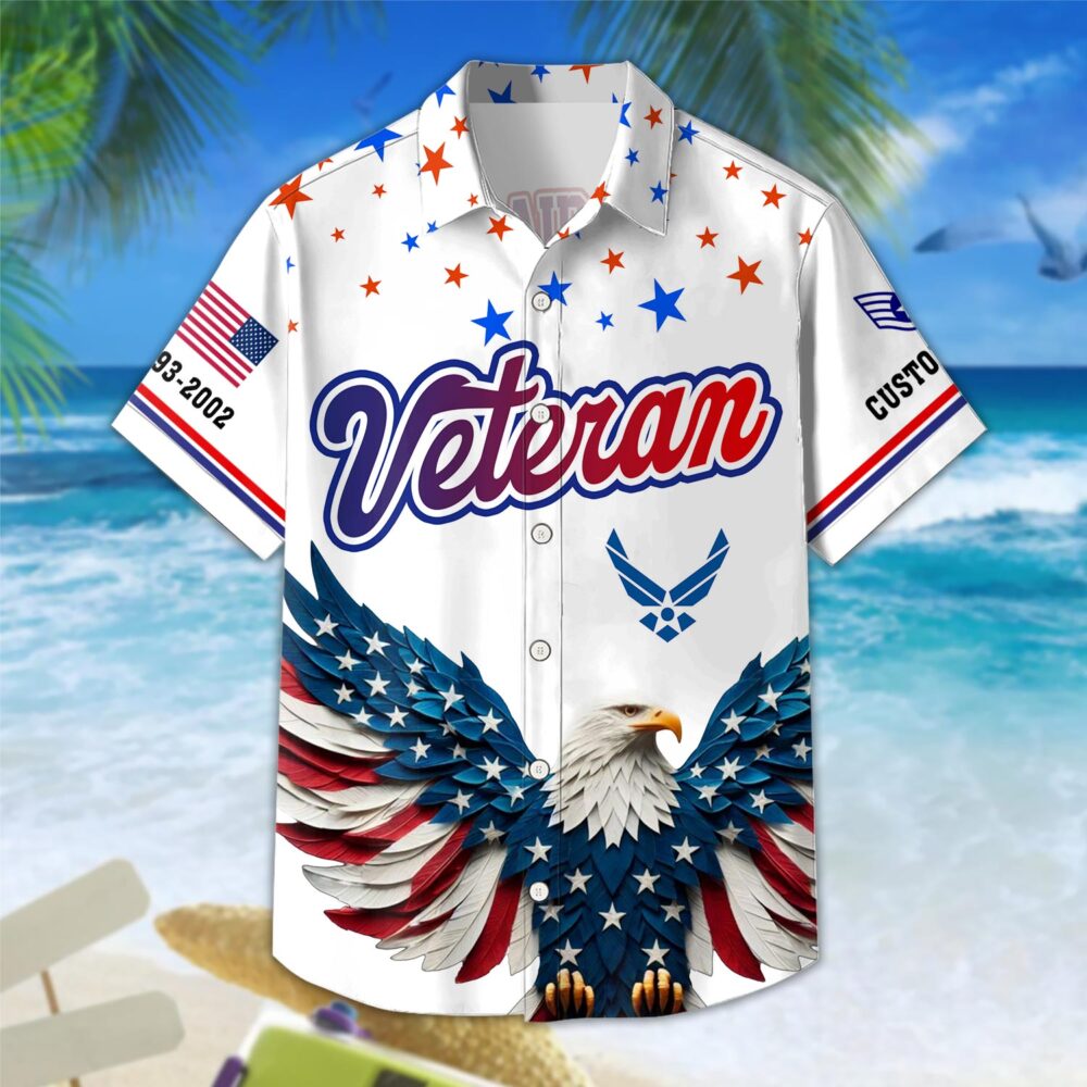 US Air Force , All Gave Some, Some Gave All - Hawaii Shirt - Image 3