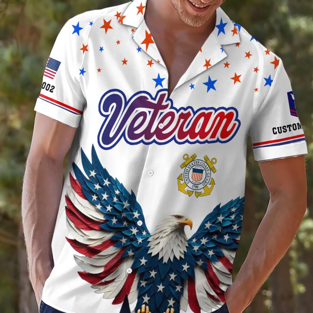US Coast Guard, Life And Pride - Hawaii Shirt - Image 2