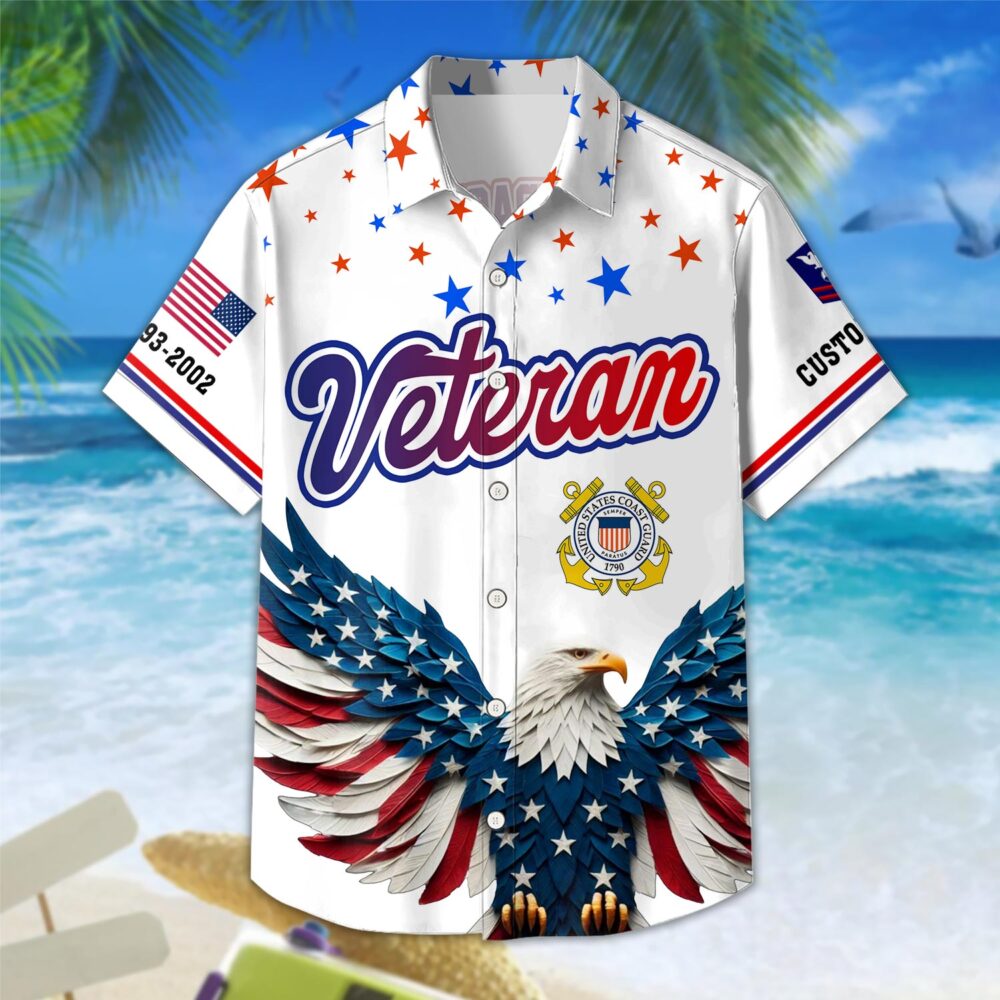US Coast Guard, Life And Pride - Hawaii Shirt - Image 3